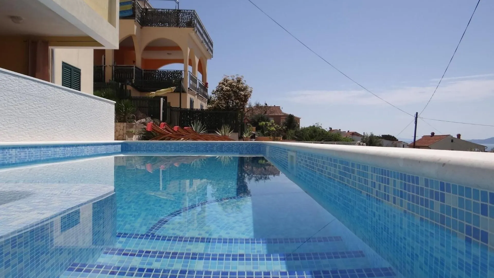 Heated Swimming Pool, Stunning Sea View Terrace A7, Apartamento Trogir 0*,